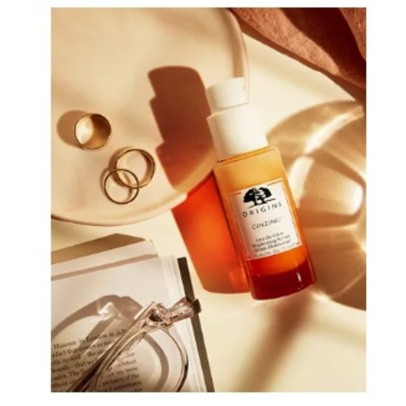 Origins Ginzing Into the Glow Brightening Serum, NEW - Full Size 1.0 oz/30 ml - Picture 9 of 13